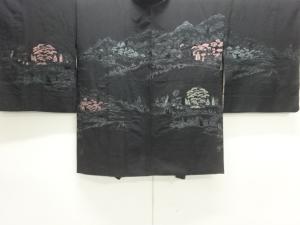 遠山模様織り出し絵羽織